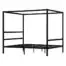 Bonnlo-Canopy-Bed-Frame-Black-Queen-Size-0-0