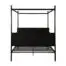 Christopher-Knight-Home-Asa-Queen-Size-Iron-Canopy-Bed-Frame-with-Upholstered-Studded-Headboard-Gray-and-Flat-Black-0-3