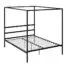 DG-Casa-Charles-4-Corner-Post-Canopy-Platform-Bed-Frame-Queen-Size-in-Black-Metal-with-Improved-Packaging-0-4