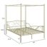 Giantex-4-Post-Metal-Canopy-Bed-Frame-with-Headboard-and-Footboard-Classic-Vintage-Full-Size-Metal-Bed-Frame-Heavy-Duty-Platform-Mattress-Foundation-No-Box-Spring-Needed-Easy-Assembly-Gold-0-4