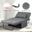 Saemoza-Sofa-Bed-4-in-1-Multi-Function-Folding-Ottoman-Sleeper-Bed-Modern-Convertible-Chair-Adjustable-Backrest-Sleeper-Couch-Bed-for-Living-RoomSmall-Apartment-Light-Gary-0-4