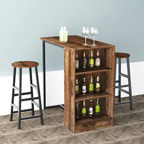 SogesPower-Bar-Table-with-2-Bar-Stools-Breakfast-Bar-Table-Set-Dining-Table-with-Storage-Shelves-Pub-Dining-Table-for-Kitchen-Computer-Desk-Workstation-for-Home-Office-Rustic-Brown-SPJYB-DX-Z813FG-0