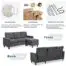 Walsunny-Convertible-Sectional-Sofa-Couch-with-Reversible-Chaise-L-Shaped-Couch-with-Modern-Linen-Fabric-for-Small-Space-Dark-Grey-0-0