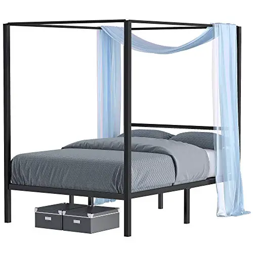 Yitahome Metal Canopy Bed Frame
