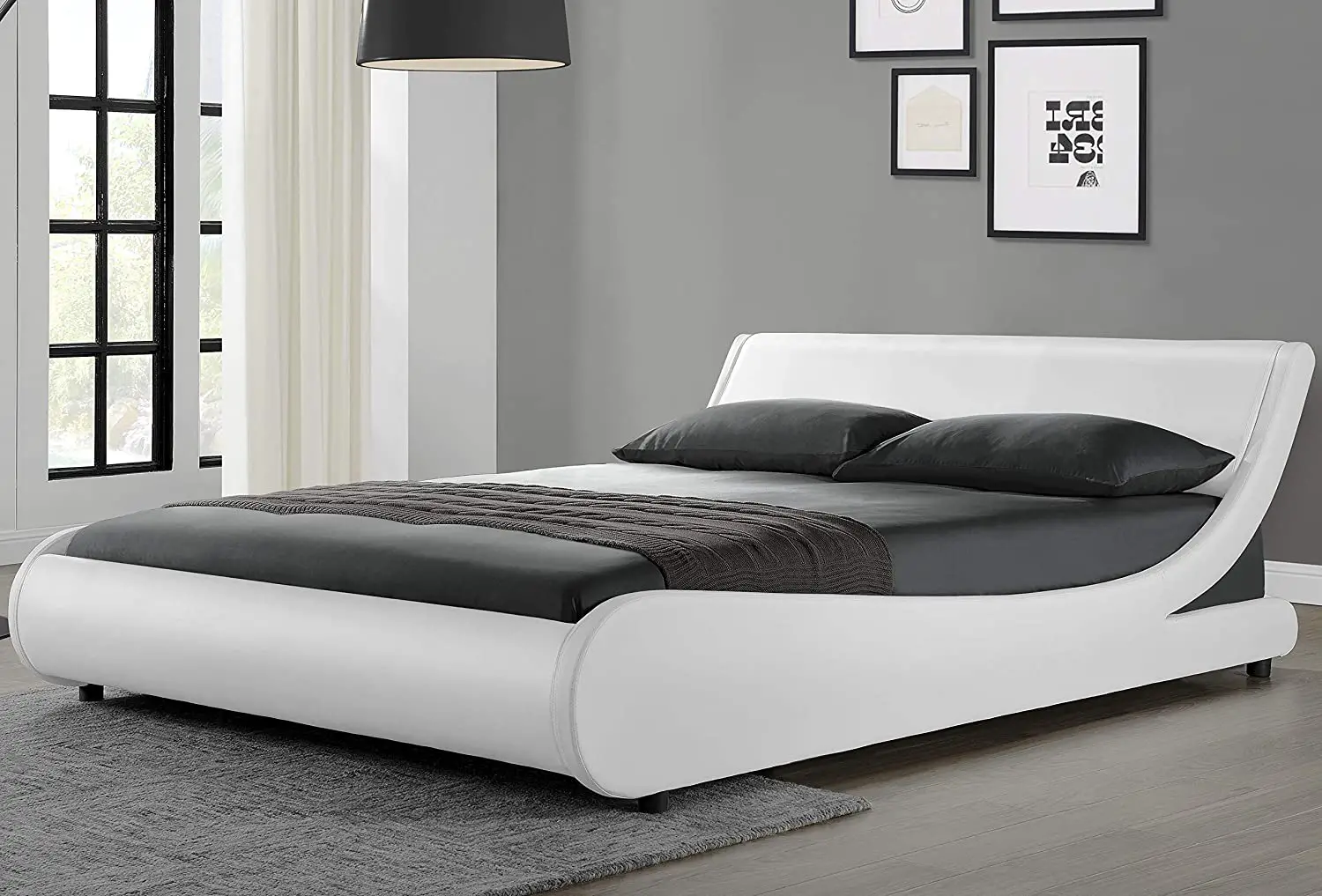 12 King Size Bed Frames That Look, Memomad Bali Storage Platform Bed With Drawers Twin Size Off White