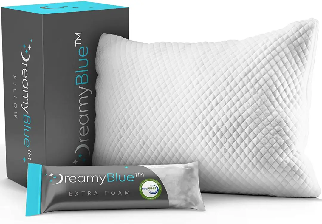Dreamy Blue Memory Foam Pillow