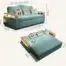 New-Foldable-Futon-CouchConvertible-Sleeper-Sofa-Bed-with-Induction-Night-LightMultifunctional-Storage-Loveseat-Pull-Out-Sofa-for-Living-Room-Apartment-Small-Space-FurnitureWashable185M-0-2