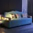 New-Foldable-Futon-CouchConvertible-Sleeper-Sofa-Bed-with-Induction-Night-LightMultifunctional-Storage-Loveseat-Pull-Out-Sofa-for-Living-Room-Apartment-Small-Space-FurnitureWashable185M-0
