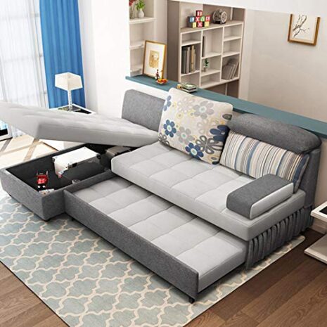 SND-A-Couches-for-Living-Room-Pull-Out-Folding-Sofa-Bed-Multifunctional-Corner-Storage-Sofa-BedEasily-Assemble-Couch-Couch-Beds-for-Bedrooms-Villa-FurnitureGray-0-2