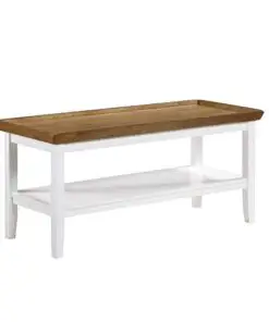 Convenience Concepts Ledgewood Coffee Table Driftwoodwhite 0