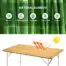 KingCamp-Bamboo-Folding-Table-Camping-Table-with-Adjustable-Height-Aluminum-Legs-Heavy-Duty-176-lbs-2-Folds-Portable-Camp-Tables-for-Travel-Picnic-Beach-Outdoor-and-Indoor-6-People-0-1