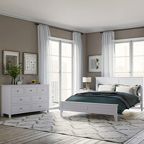 Softsea White Full Size Bedroom Furniture Set 0 0