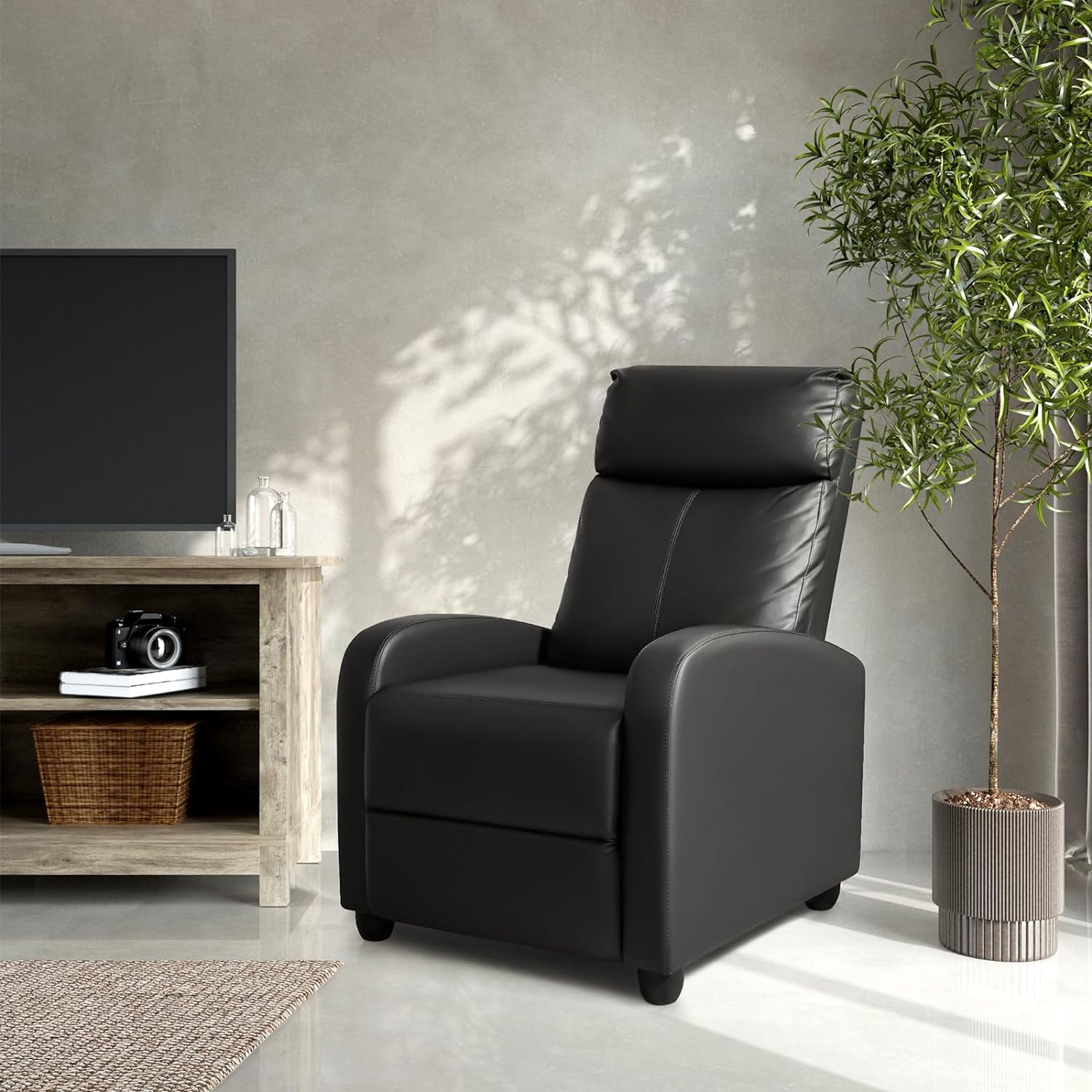 Image Of A Reclining Sofa Chair In A Homall Review